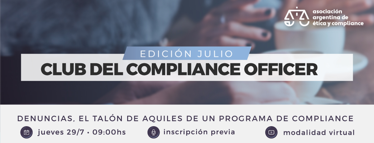 Club del Compliance Officer | Edición julio