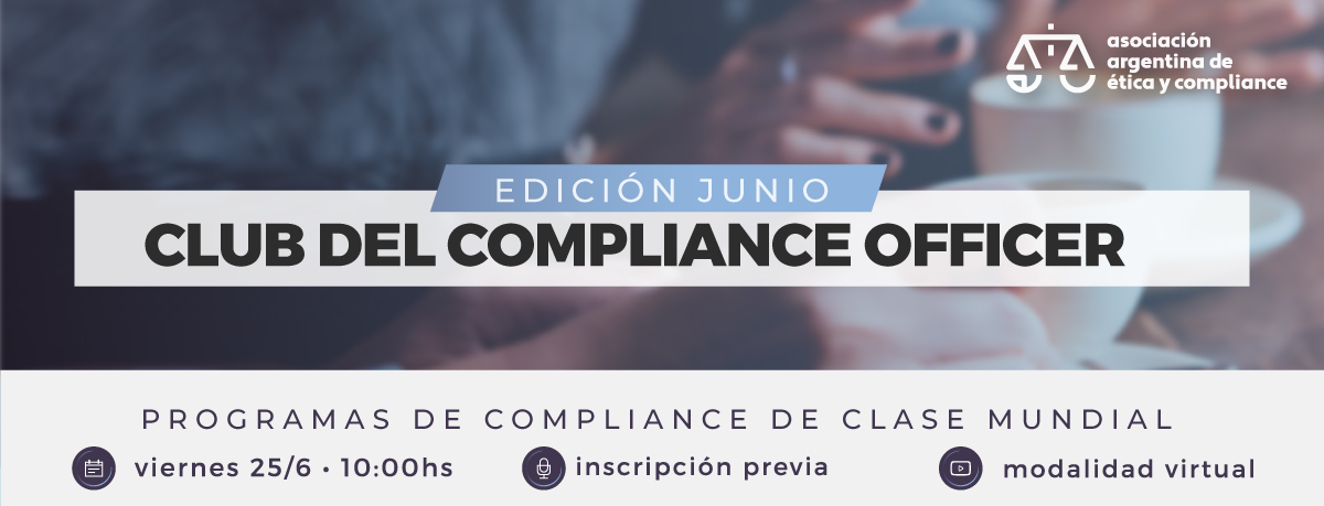 Club del Compliance Officer | Edición JUNIO