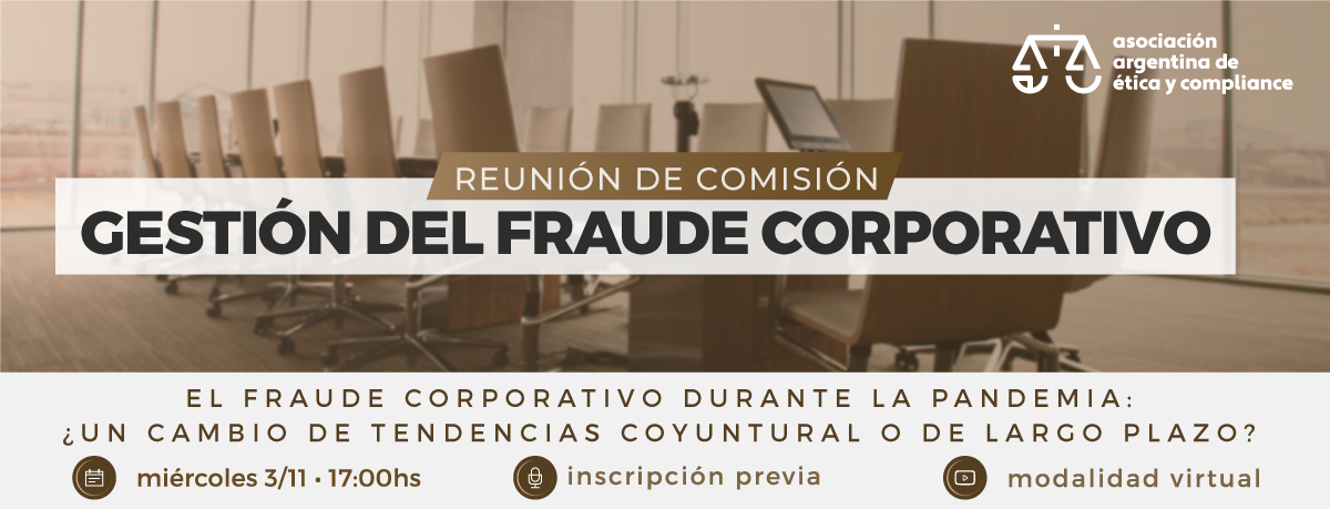 Comisión de Gestión del Fraude Corporativo | 3/11