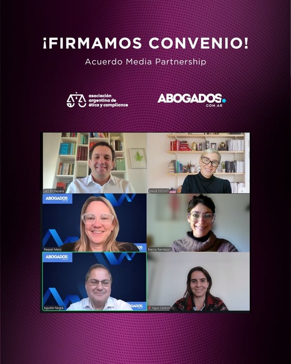 Placa alianza Abogados.com.ar