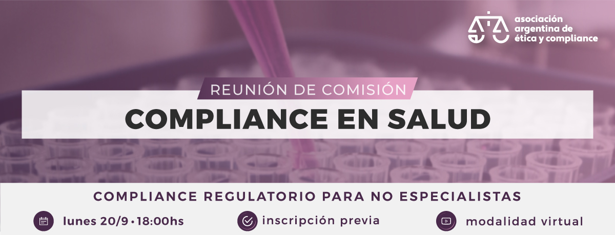 20/9 | Comisión de Compliance en Salud